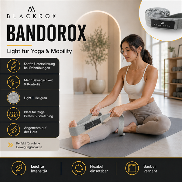 BLACKROX BANDOROX Fitnessband Lang Widerstandsband Training – Einsatzbereich