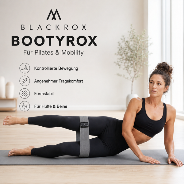 BLACKROX BOOTYROX Fitnessband Baumwolle Widerstandsband Po & Hüfte – Lifestyle