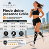BLACKROX PRECISION Kompressionsstrümpfe Running Sport Fitness – Größentabelle