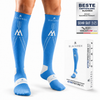 BLACKROX Kompressionsstrümpfe V1 Running Regeneration Sport – Farbvariante Hellblau