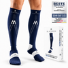 BLACKROX Kompressionsstrümpfe V1 Running Regeneration Sport – Farbvariante Blau