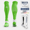 BLACKROX Kompressionsstrümpfe V1 Running Regeneration Sport – Farbvariante Grün Detail