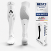 BLACKROX Kompressionsstrümpfe V1 Running Regeneration Sport – Farbvariante Weiss Detail