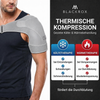BLACKROX OMONROX Schulterbandage Sport Schulterstütze Fitness – Grau Anwendung