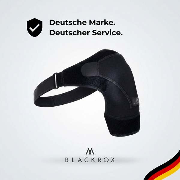 BLACKROX OMONROX Schulterbandage – Sport Schulterstütze Fitness