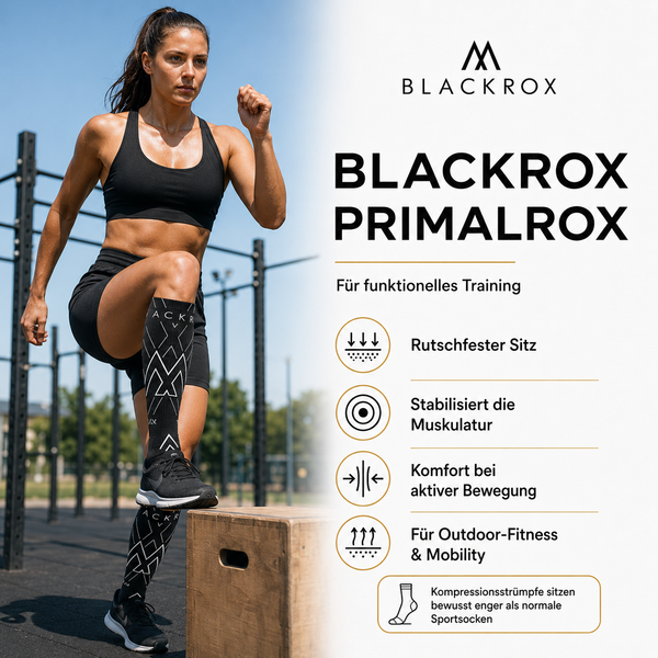 BLACKROX PRIMALROX Kompressionsstrümpfe Sport Laufen Fitness – Performance