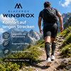 BLACKROX WINGROX Kompressionsstrümpfe Running Fitness Marathon – Detailansicht