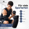 BLACKROX LUMIOROX Ellenbogenbandage Sport Ellenbogenstütze – Nahaufnahme