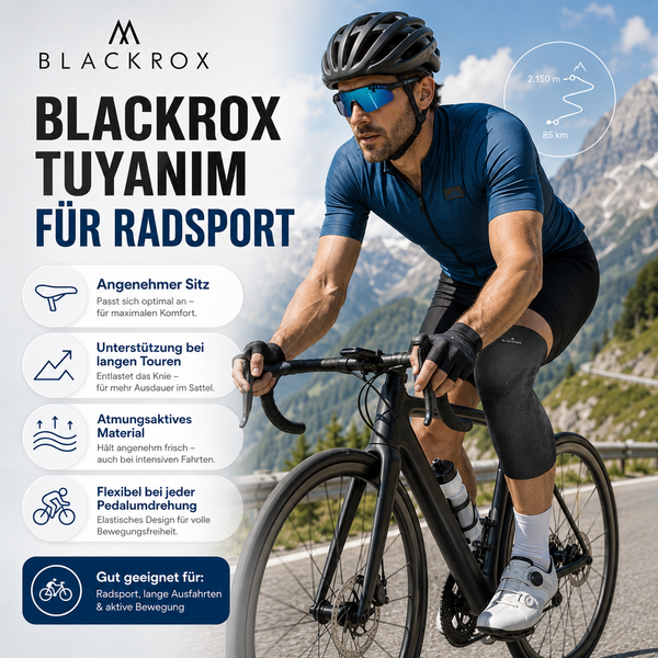 BLACKROX TUYANIM Kniebandage Sport Fitness Kniestütze – Produktvorteile