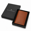 BLACKROX RFID Kreditkartenetui Leder Mini Geldbörse Slim Wallet – Farbvariante Braun