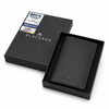 BLACKROX RFID Kreditkartenetui Leder Mini Geldbörse Slim Wallet – Rückansicht