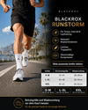BLACKROX Runstorm Kompressionsstrümpfe Laufen Sport Wadenstütze – Weiss Anwendung