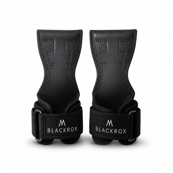BLACKROX ROXVALION Power Grips Zughilfen Krafttraining Gym – Hauptbild