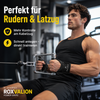 BLACKROX ROXVALION Power Grips Zughilfen Krafttraining Gym – Anwendung