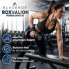 BLACKROX ROXVALION Power Grips Zughilfen Krafttraining Gym – Klimmzüge