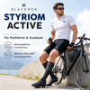 BLACKROX STYRIOM ACTIVE Kompressionsstrümpfe Sport Alltag – Material