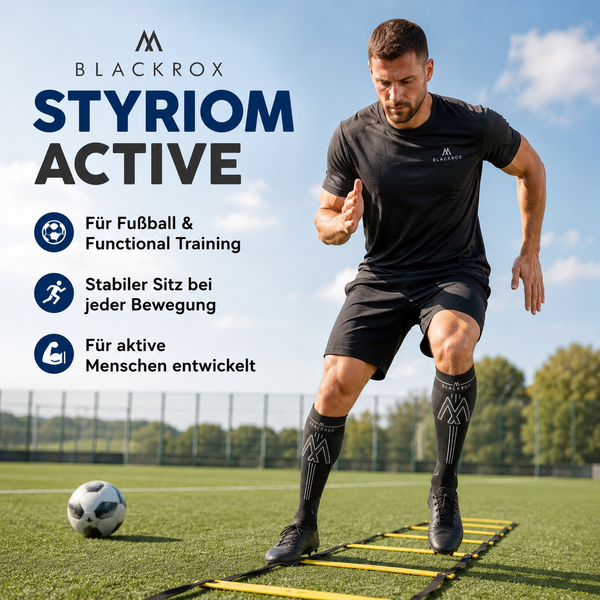 BLACKROX STYRIOM ACTIVE Kompressionsstrümpfe Sport Alltag – Produktvorteile