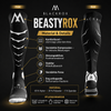 BLACKROX BEASTYROX Kompressionsstrümpfe Running Regeneration – Nahaufnahme