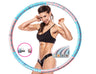 BLACKROX HOOPAROX Fitnessreifen – Hula Hoop Reifen Training