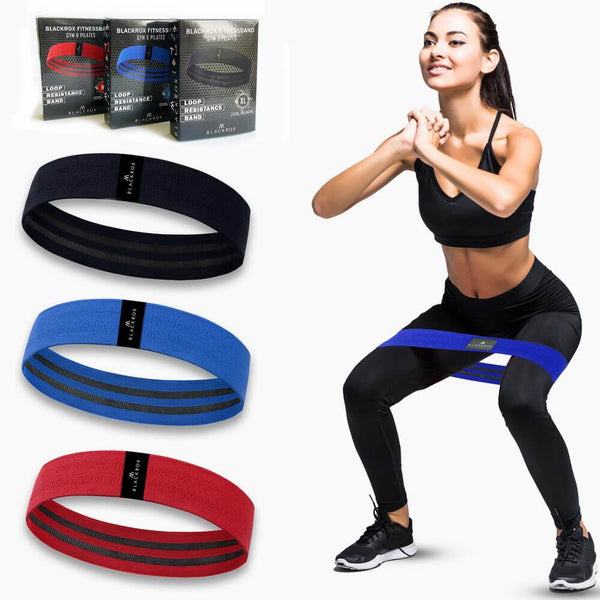BLACKROX BOOTYROX Premium Fitnessband Bauchmuskel