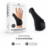 BLACKROX POLLEXA V1 Daumenbandage Sport Daumenstütze – Größenübersicht