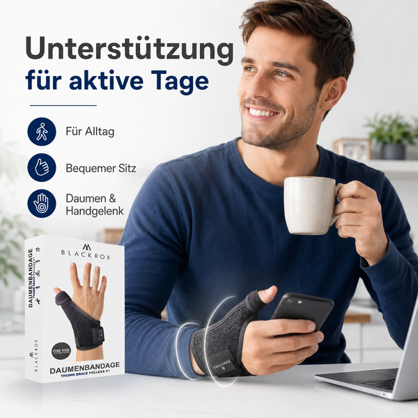 BLACKROX POLLEXA V1 Daumenbandage Sport Daumenstütze – Produktvorteile