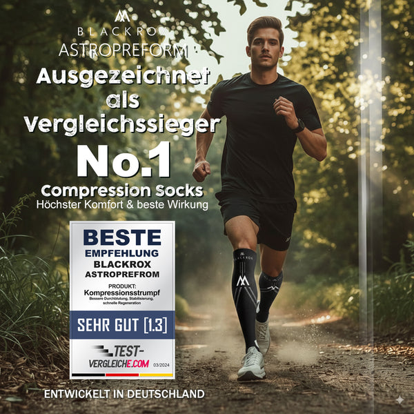 BLACKROX Kompressionsstrümpfe ASTROPREFORM V1