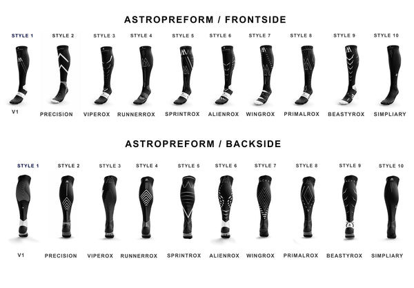 BLACKROX Kompressionsstrümpfe Astropreform ALIENROX