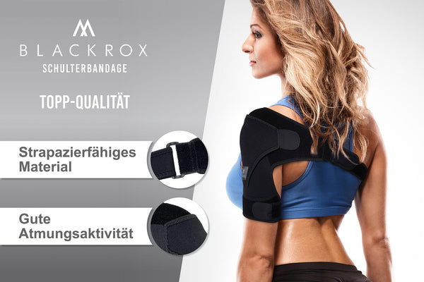 BLACKROX Schulterbandage OMONROX