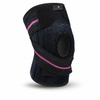 BLACKROX GENUSHOCK Kniebandage Silikonring Sport Kniestütze – Farbvariante Pink