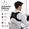 BLACKROX POSTUROX V1 Rücken-Geradehalter Schwarz Haltungskorrektur – Gesamtansicht