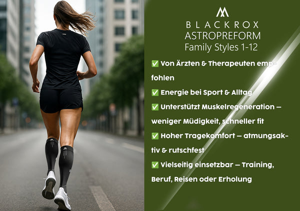 BLACKROX Kompressionsstrümpfe Astropreform VIPEROX