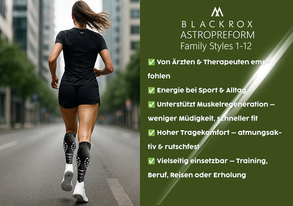 BLACKROX Kompressionsstrümpfe Astropreform ALIENROX