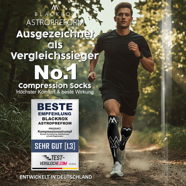 BLACKROX Kompressionsstrümpfe Astropreform WINGROX