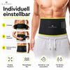 BLACKROX Waist Trimmer Fitnessgürtel Schwitzgürtel Bauchweggürtel – Tragekomfort